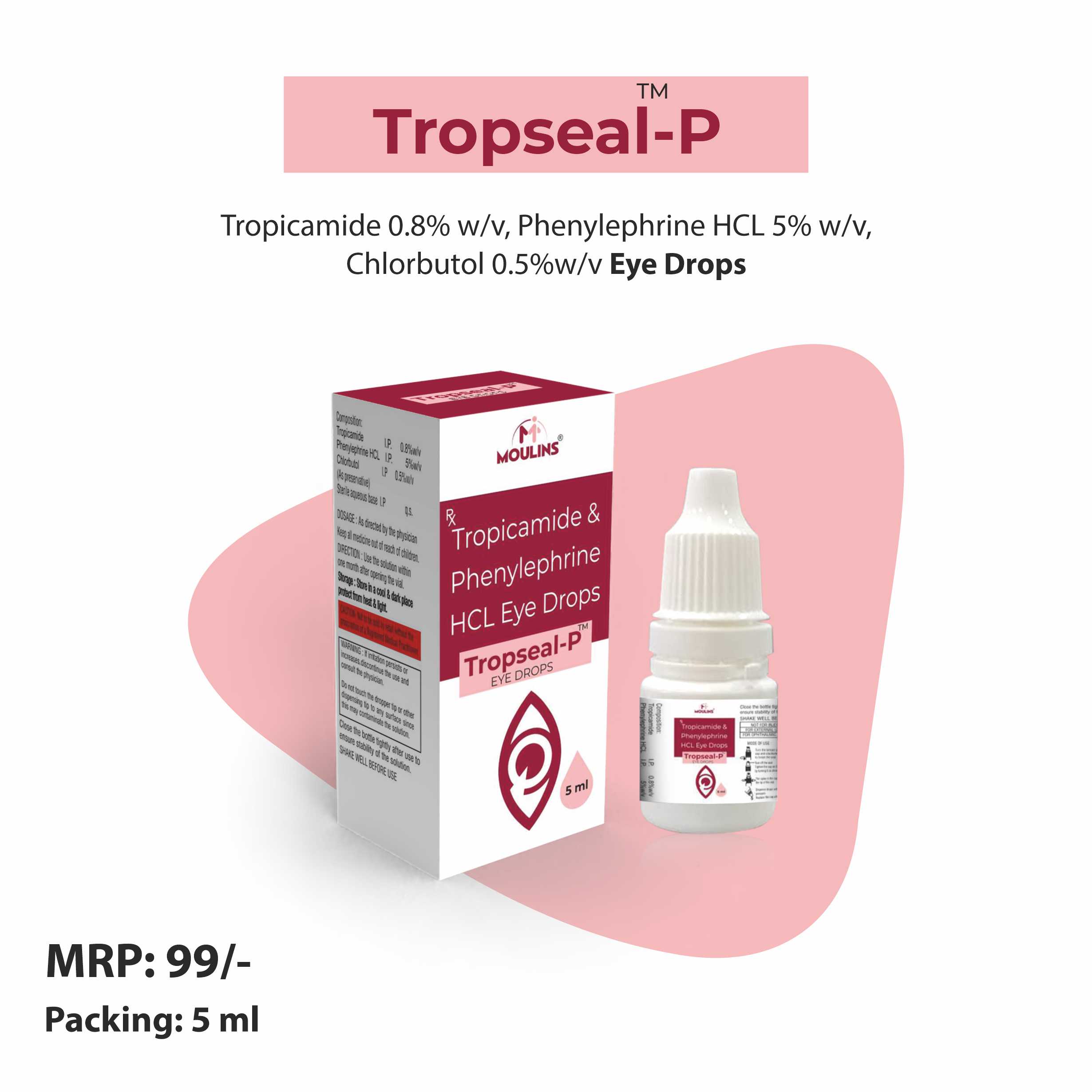 TROPSEAL-P EYE DROPS 5 ML